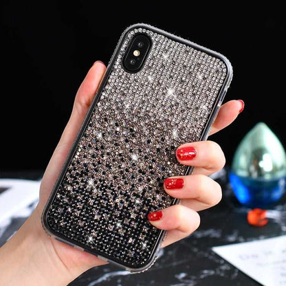 Strass Glitzer TPU Handyhülle für iPhone XS / X | iPhone XS Max