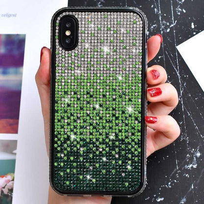 Strass Glitzer TPU Handyhülle für iPhone XS / X | iPhone XS Max