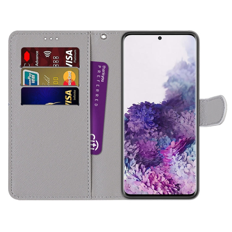 Horizontales Handy Flip-PU-Lederetui mit farbiger Zeichnung, mit Halter, Kartenfächern, Brieftasche und Umhängeband, Series 1 - SmartPhoneZubehör.com