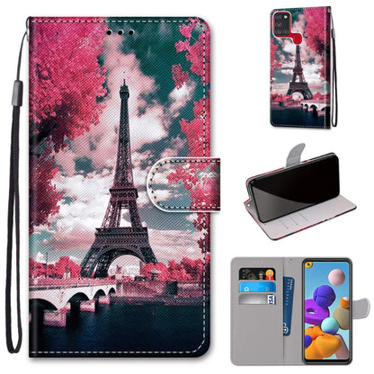 Horizontales Handy Flip-PU-Lederetui mit farbiger Zeichnung , mit Halter, Kartenfächern, Brieftasche und Umhängeband, Series 1 - SmartPhoneZubehör.com