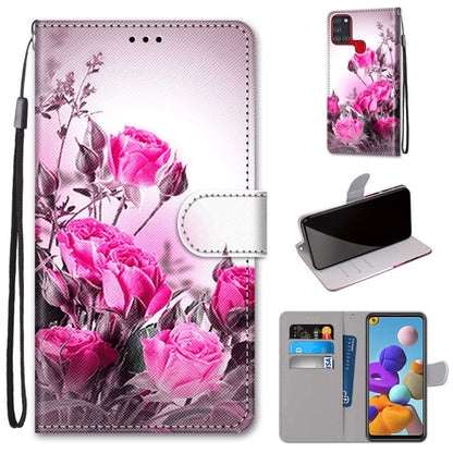 Horizontales Handy Flip-PU-Lederetui mit farbiger Zeichnung , mit Halter, Kartenfächern, Brieftasche und Umhängeband, Series 1 - SmartPhoneZubehör.com