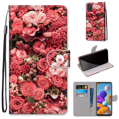 Horizontales Handy Flip-PU-Lederetui mit farbiger Zeichnung , mit Halter, Kartenfächern, Brieftasche und Umhängeband, Series 1 - SmartPhoneZubehör.com