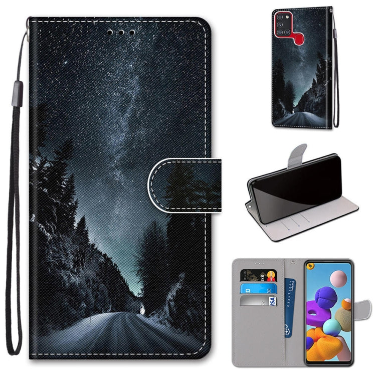 Horizontales Handy Flip-PU-Lederetui mit farbiger Zeichnung , mit Halter, Kartenfächern, Brieftasche und Umhängeband, Series 1 - SmartPhoneZubehör.com