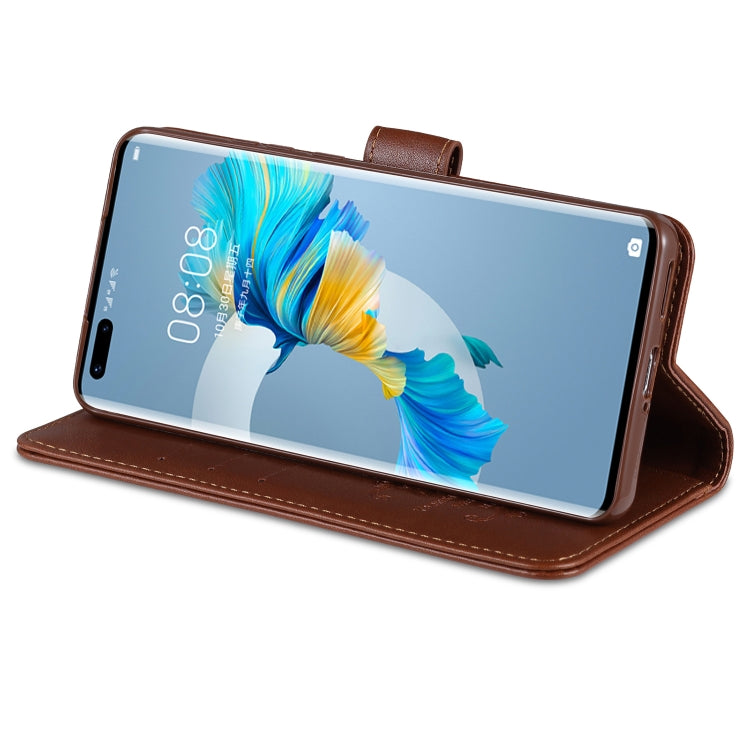 AZNS Horizontal Flip Ledertasche mit Schaffellstruktur, Halter, Kartenfächern und Geldbörse - SmartPhoneZubehör.com