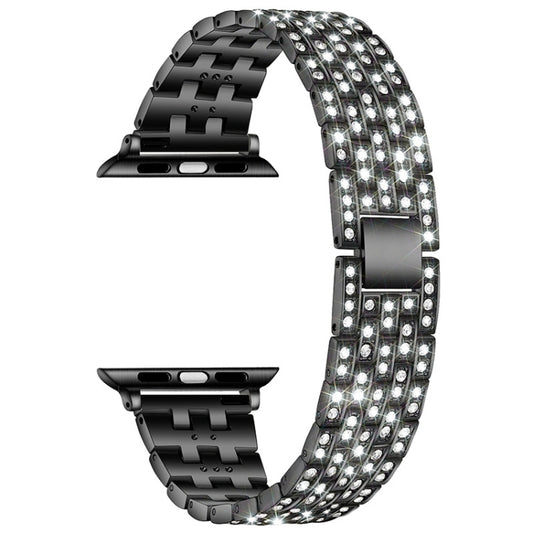 Strass Glitzer Armband für Apple Watch 7 41+45mm | 6 & SE & 5 & 4 40+44mm | 3 & 2 & 1 38+42mm