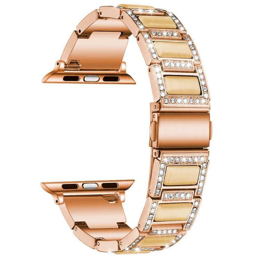 Strass Glitzer Armband für Apple Watch 7 41+45mm | 6 & SE & 5 & 4 40+44mm | 3 & 2 & 1 38+42mm