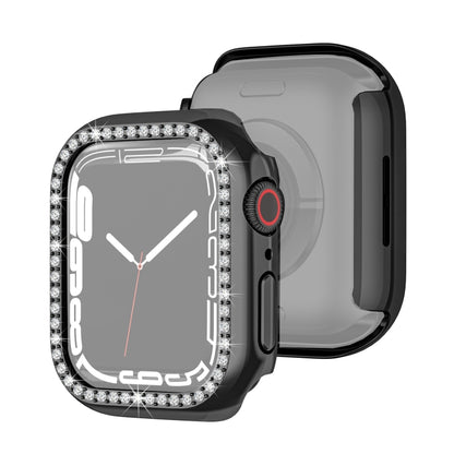 Strass PC Schutzhülle für Apple Watch Serie 7 41mm | 7 45mm