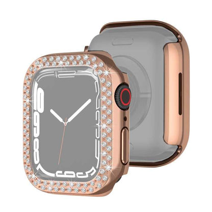 Strass PC Schutzhülle für Apple Watch Serie 7 41mm | 7 45mm