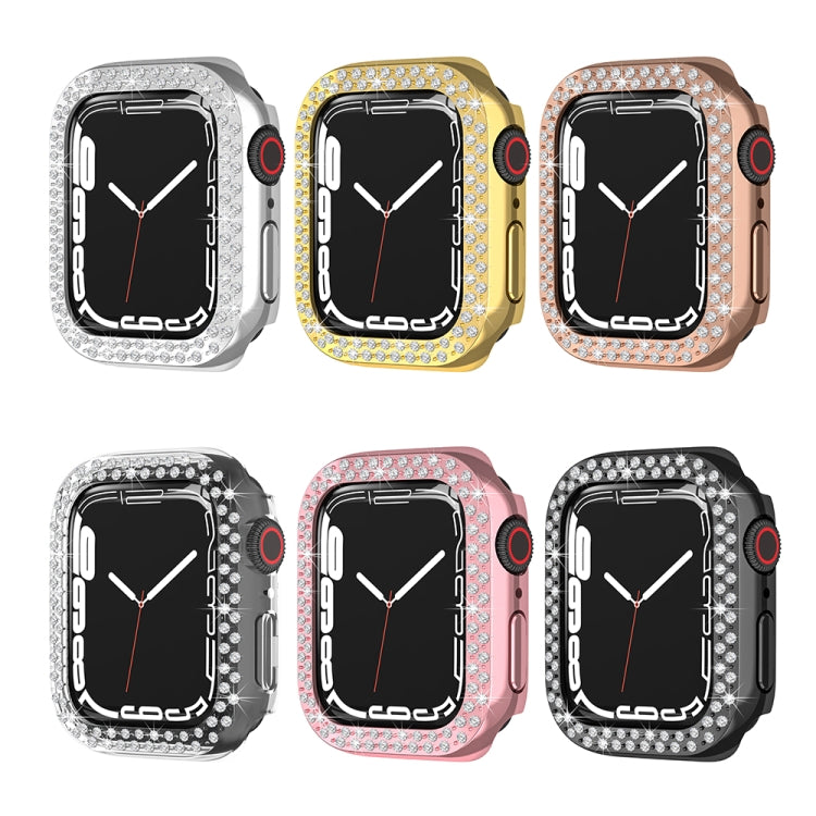 Strass PC Schutzhülle für Apple Watch Serie 7 41mm | 7 45mm