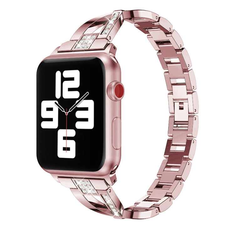 Strass Edelstahlarmband für Apple Watch 7 41mm | 6&SE&5&4 40mm | 3&2&1 38mm | 7 45mm | 6&SE&5&4 44mm | 3&2&1 42mm