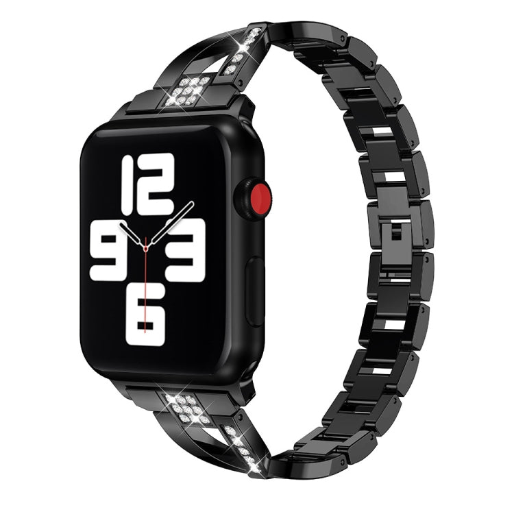 Strass Edelstahlarmband für Apple Watch 7 41mm | 6&SE&5&4 40mm | 3&2&1 38mm | 7 45mm | 6&SE&5&4 44mm | 3&2&1 42mm