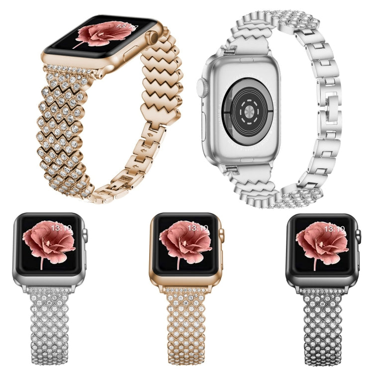 Strass Glitzer Armband für Apple Watch 7 41mm | 6&SE&5&4 40mm | 3&2&1 38mm | 7 45mm | 6&SE&5&4 44mm | 3&2&1 42mm