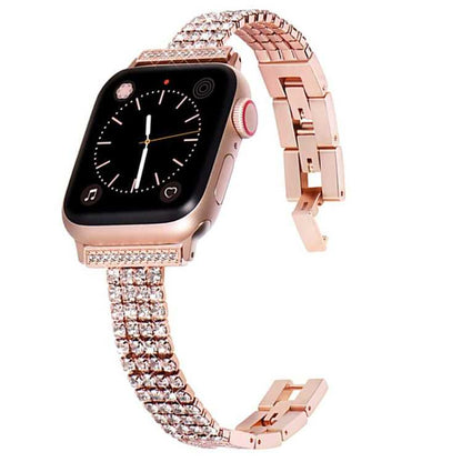 Strass Glitzer Armband für die Apple Watch 7 41mm | 6&SE&5&4 40mm | 3&2&1 38mm | 7 45mm | 6&SE&5&4 44mm | 3&2&1 42mm