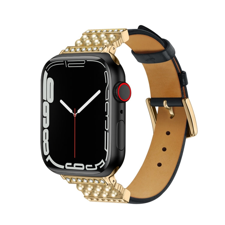 Armband mit Strass / Perlen für Apple Watch 38/40/41/42/44/45/46/49 mm - SmartPhoneZubehör.com