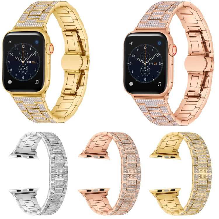 Strass Glitzer Armband für Apple Watch 7 45mm | 6&SE&5&4 44mm | 3&2&1 42mm | 7 41mm | 6&SE&5&4 40mm | 3&2&1 38mm