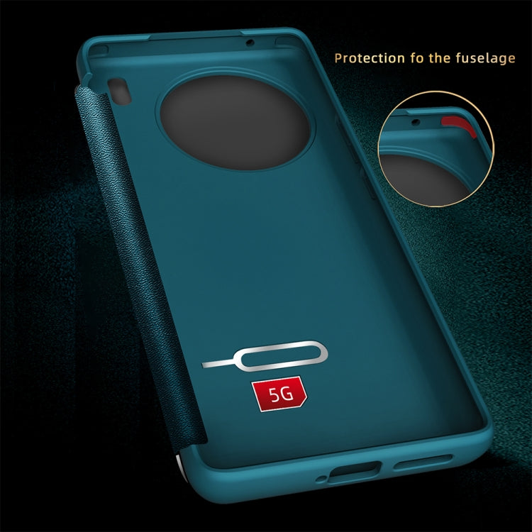 Magnetische, stoßfeste, horizontale Flip TPU Lederhülle - SmartPhoneZubehör.com