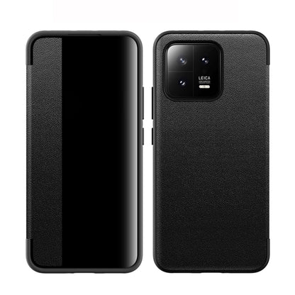 Magnetische, stoßfeste, horizontale Flip TPU Lederhülle - SmartPhoneZubehör.com