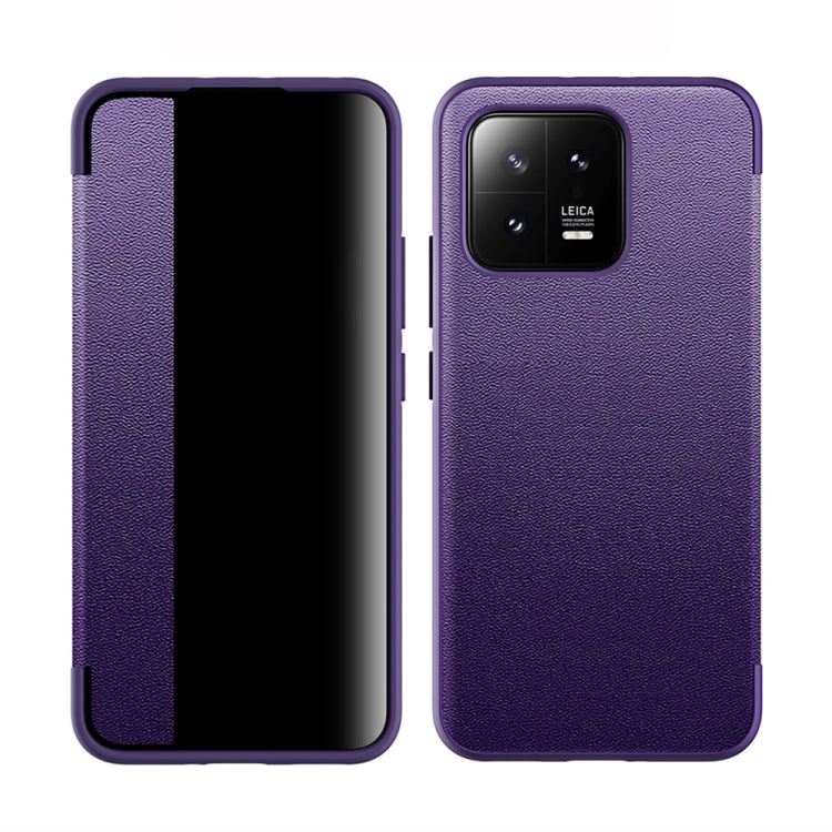 Magnetische, stoßfeste, horizontale Flip TPU Lederhülle - SmartPhoneZubehör.com