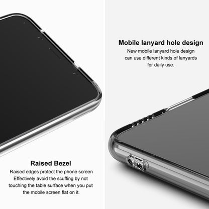 Transparente, stoßfeste TPU-Handyhülle der IMAK UX-10-Serie - SmartPhoneZubehör.com