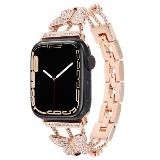 Glitzer Strass Schmetterling Armband für Apple Watch Series 8&7 45mm | 8&7 41mm