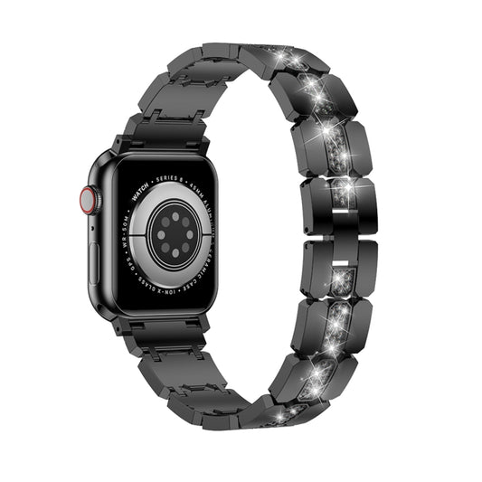 Diamant-Uhrenarmband aus Metall, For Apple Watch SE 44mm, For Apple Watch 6 40mm, For Apple Watch 6 44mm, For Apple Watch 5 44mm, For Apple Watch 5 40mm