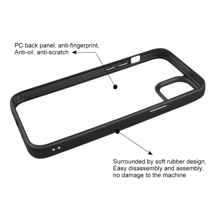 Mattierte TPU + transparente PC-Telefonhülle - SmartPhoneZubehör.com