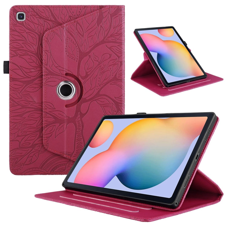 Tree Life 360 Grad Rotations Tablet Schutzhülle aus Leder - SmartPhoneZubehör.com