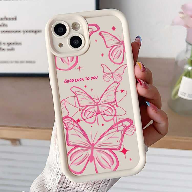 TPU Handyhülle mit Schmetterling Motiv für iPhone 13 | iPhone 12