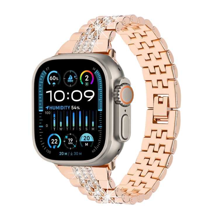 Strass Glitzer Armband für Apple Watch SE 2023 44mm | Ultra 2 49mm | Series 9 45mm | Ultra 49mm | 8 45mm | SE 2022 44mm