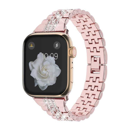 Strass Glitzer Armband für Apple Watch SE 2023 44mm | Ultra 2 49mm | Series 9 45mm | Ultra 49mm | 8 45mm | SE 2022 44mm