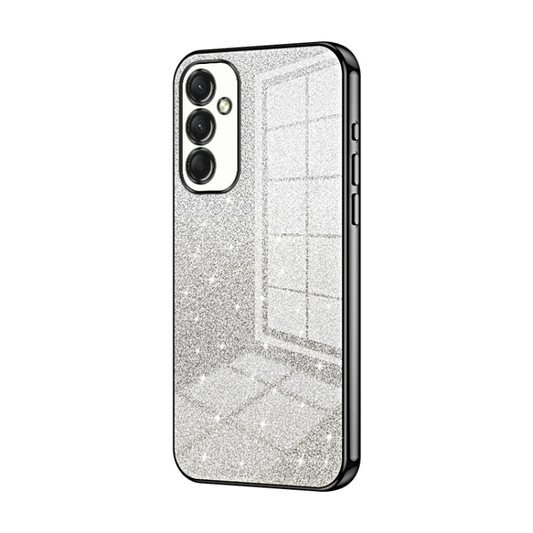 Galvanisierte Handyhülle mit Farbverlauf-Glitzerpulver, For Samsung Galaxy A56, For Samsung Galaxy A26, For Samsung Galaxy A36, For Samsung Galaxy A16 5G