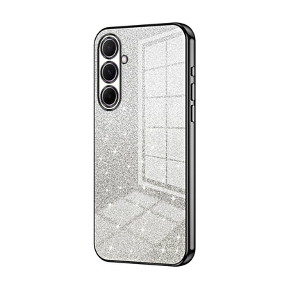 Galvanisierte Handyhülle mit Farbverlauf-Glitzerpulver, For Samsung Galaxy A56, For Samsung Galaxy A26, For Samsung Galaxy A36, For Samsung Galaxy A16 5G