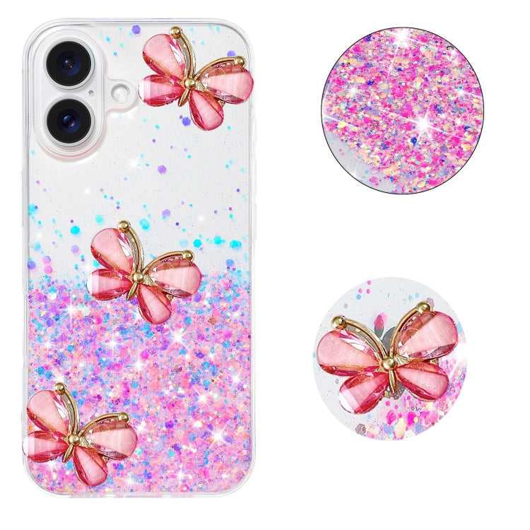 Glitzer TPU Handyhülle für iPhone 16 Pro Max | 16 Pro | 6 Plus | 16 | 15 Pro Max | 15 Pro | 15 Plus | 15