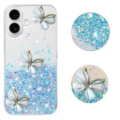 Glitzer TPU Handyhülle für iPhone 16 Pro Max | 16 Pro | 6 Plus | 16 | 15 Pro Max | 15 Pro | 15 Plus | 15