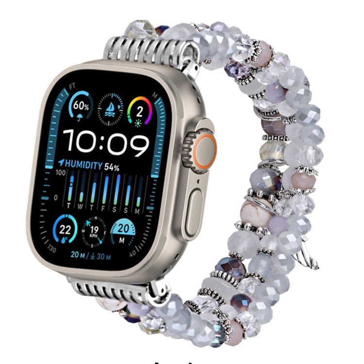 Armband mit Strass Perlen für Apple Watch 46mm | 49mm | 45mm | 44mm | 42mm | 41mm | 40mm | 38mm