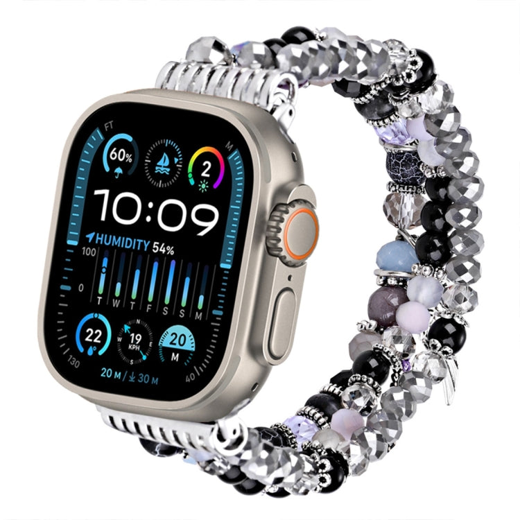 Armband mit Strass Perlen für Apple Watch 46mm | 49mm | 45mm | 44mm | 42mm | 41mm | 40mm | 38mm