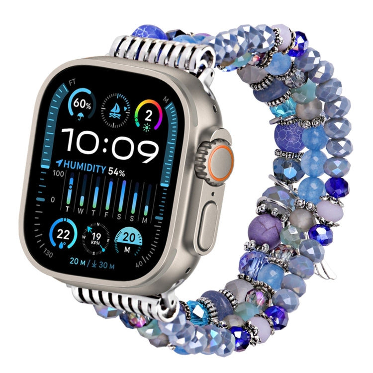 Armband mit Strass Perlen für Apple Watch 46mm | 49mm | 45mm | 44mm | 42mm | 41mm | 40mm | 38mm