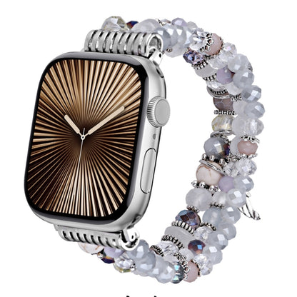 Armband mit Strass Perlen für Apple Watch 46mm | 49mm | 45mm | 44mm | 42mm | 41mm | 40mm | 38mm