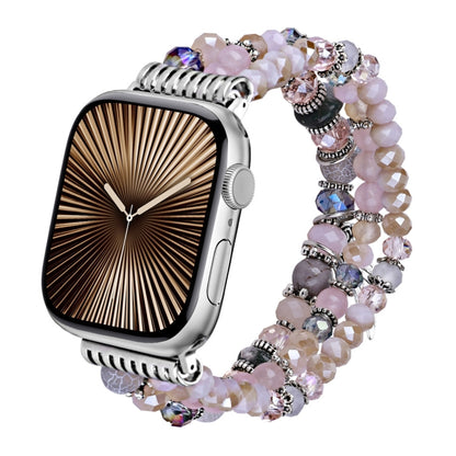 Armband mit Strass Perlen für Apple Watch 46mm | 49mm | 45mm | 44mm | 42mm | 41mm | 40mm | 38mm