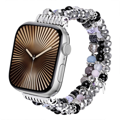 Armband mit Strass Perlen für Apple Watch 46mm | 49mm | 45mm | 44mm | 42mm | 41mm | 40mm | 38mm