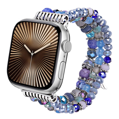 Armband mit Strass Perlen für Apple Watch 46mm | 49mm | 45mm | 44mm | 42mm | 41mm | 40mm | 38mm