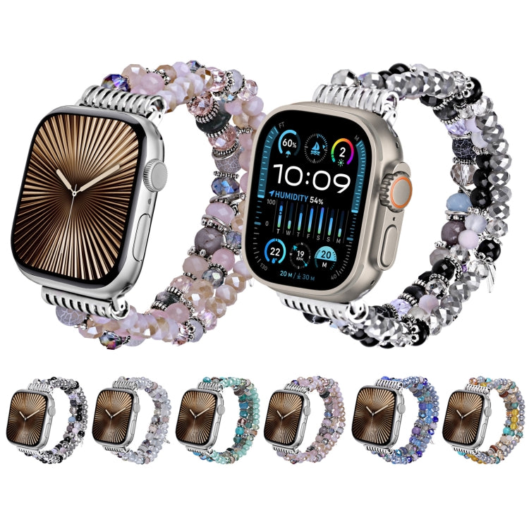 Armband mit Strass Perlen für Apple Watch 46mm | 49mm | 45mm | 44mm | 42mm | 41mm | 40mm | 38mm