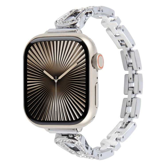 Strass Glitzer Armband für Apple Watch 46mm | 49mm | 45mm | 44mm | 42mm | 41mm | 40mm | 38mm