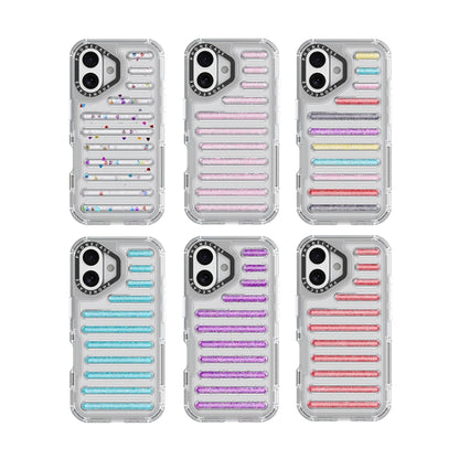 Glitzer TPU Handyhülle für iPhone 16 Pro Max | 16 Pro | 16 Plus | 16 | 15 Pro Max