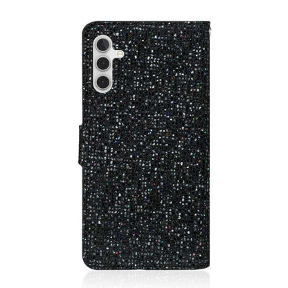 Leder Glitter Handyhülle zum Klappen für Samsung Galaxy A16 4G / 5G