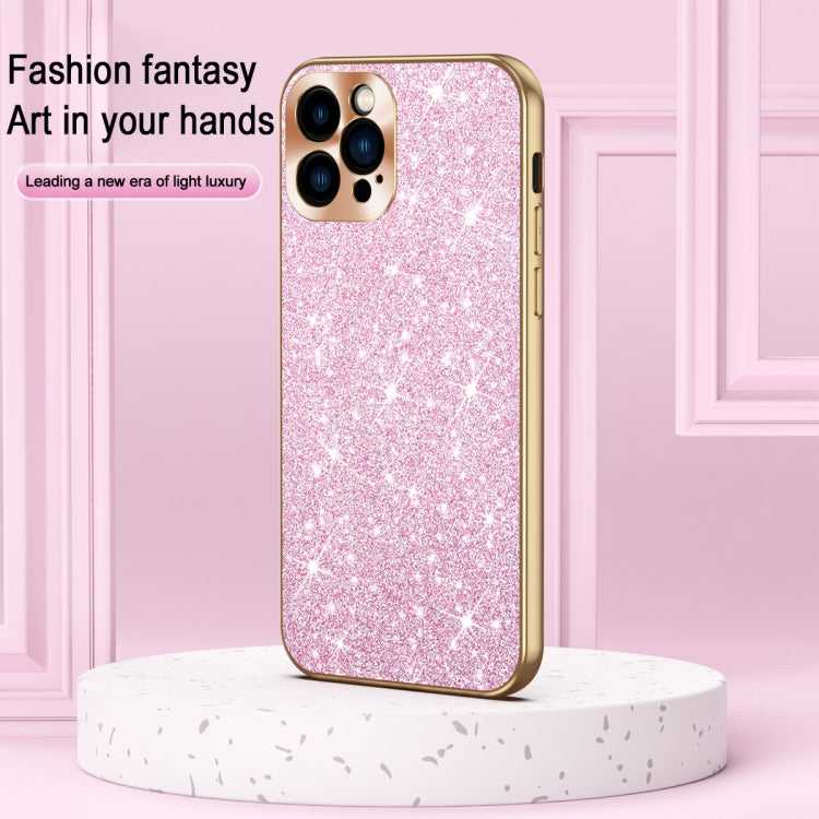 Glitzer TPU Handyhülle für iPhone 16 Pro Max | 16 Pro | 16 Plus | 16 | 15 Pro Max | 15 Pro | 15 | 14