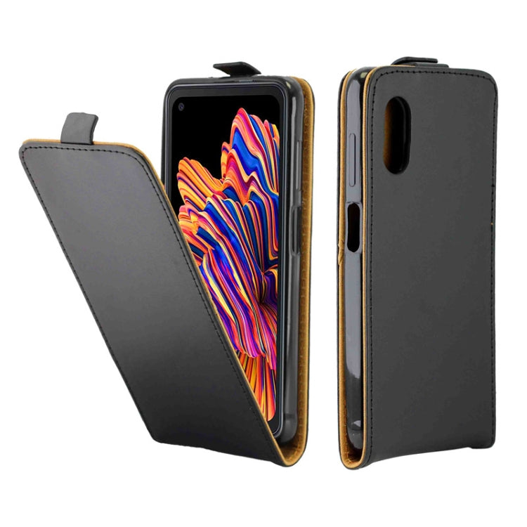 Vertikales Flip TPU + PU Lederetui im Business-Stil mit Kartensteckplatz - SmartPhoneZubehör.com