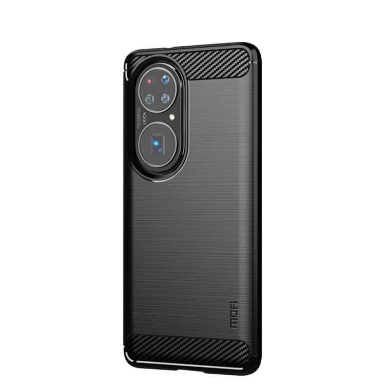 Weiches TPU-Gehäuse aus gebürsteter Kohlefaser der MOFI Gentleness-Serie - SmartPhoneZubehör.com