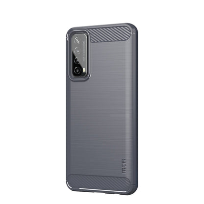 Weiches TPU-Gehäuse aus gebürsteter Kohlefaser der MOFI Gentleness-Serie - SmartPhoneZubehör.com