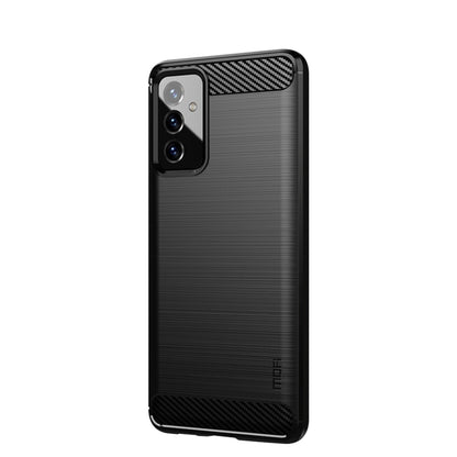 Weiches TPU-Gehäuse aus gebürsteter Kohlefaser der MOFI Gentleness-Serie - SmartPhoneZubehör.com